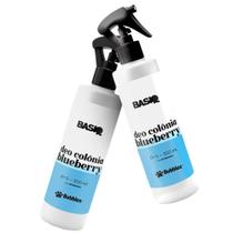 Kit 02 Deo Colônia Pet Basiq Blueberry Bubbles 300Ml