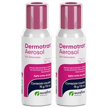 Kit 02 Dermotrat Spray para Caes e Gatos 110 ml Kit 02 Dermotrat Spray para Caes e Gatos 110 ml