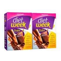 Kit 02 Diet Week Shake Mousse de Chocolate 360g Maxinutri