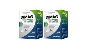 Kit 02 Dimag Trio Magnésio Malato 800Mg 60Cps - Maxinutri