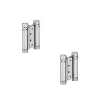 Kit 02 Dobradiças Vai E Vem Aço Inox 304 3Pol. - Häfele