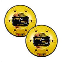Kit 02 Driver Fenólico E405 TRIO EVO Amarelo 200W RMS 8 Ohms