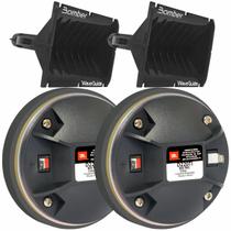 Kit 02 Driver JBL Selenium D220TI Titânio 80W com 02 Guia de Ondas Corneta Bomber Kit 02 Driver JBL Selenium D220TI Titânio 80W com 02 Guia de Ondas Corneta Bomber