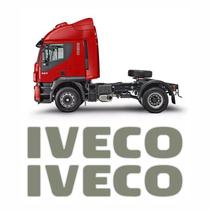Kit 02 Emblemas/adesivos Resinados Iveco