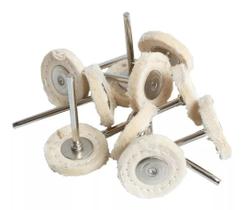 Kit 02 Escovas de Pano Dremel Micro Retífica