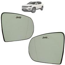 Kit 02 Espelho Do Retrovisor Jeep Compass 2017 Até 2024 Original Kit 02 Espelho Do Retrovisor Jeep Compass 2017 Até 2024 Original