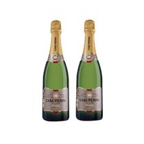 Kit 02 espumantes casa perini brut 750ml Kit 02 espumantes casa perini brut 750ml