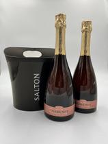 Kit 02 Espumantes Salton Evidence Brut Rose + Balde Kit 02 Espumantes Salton Evidence Brut Rose + Balde