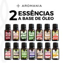 Kit 02 Essências a Base de Óleo 10 ml Para Aromatizador e Difusor Elétrico - Escolha a Sua