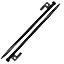 Kit 02 Estacas Prego Espeque Fixação Pesada 30CM Espessa 9mm