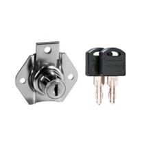 Kit 02 Fechaduras 22mm Porta Gaveta Armário