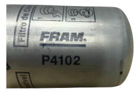 Kit 02 Filtro Combustível 17.240 Ot 2001 A 2005 Fram P4102