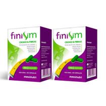 Kit 02 Finisim Cromo E Fibras Com 60 Cápsulas Maxinutri