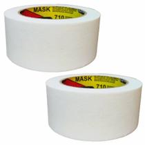Kit 02 Fita Crepe 48 mm x 50 m BR 710 - Adelbras