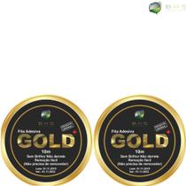Kit - 02 Fitas Adesivas para Prótese Capilar & Perucas Gold + 10 Mts