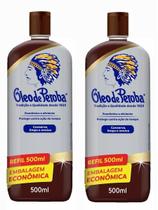 Kit 02 Frascos Oleo De Peroba King 500ml Tradicional