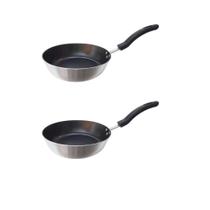 Kit 02 Frigideiras Hotel Industrial Antiaderente 24 cm