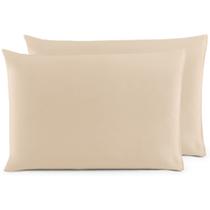 Kit 02 Fronhas 100% Algodão Em Percal 200 Fios Travesseiro