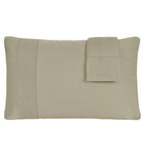 Kit 02 Fronhas 50cm x 70cm de Malha 100% Algodão AVELÃ - Bene Casa