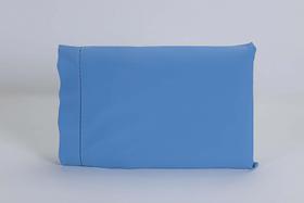 Kit 02 Fronhas 70X50Cm Percal 100% Algodão 180 Fios Ponto