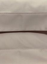 Kit 02 Fronhas com 1 Ponto Ajour Percal 400 Fios