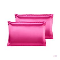 Kit 02 Fronhas de Cetim Anti frizz Premium 50x70 Cabelo Sem Frizz - Pink Kit 02 Fronhas de Cetim Anti frizz Premium 50x70 Cabelo Sem Frizz - Pink