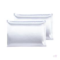 Kit 02 Fronhas De Cetim Antifrizz 50X70 Cabelo Branco Kit 02 Fronhas De Cetim Antifrizz 50X70 Cabelo Branco