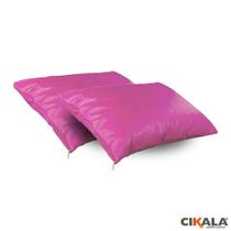 Kit 02 Fronhas Hospitalar Impermeáveis Rosa Protetora