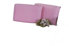 Kit 02 Fronhas King 60x80 100% Algodão Ponto Palito Rose