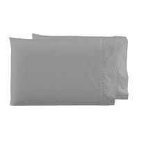 Kit 02 Fronhas Percal 600 Fios 100% Algodão Egípcio