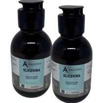 Kit 02 Glicerina Vegetal Amazun 100ml