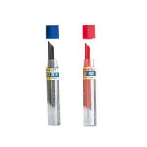 Kit 02 Grafite Colorido 0.7mm HB Tubo Com 12 Minas Azul/Vermelho Pentel Kit 02 Grafite Colorido 0.7mm HB Tubo Com 12 Minas Azul/Vermelho Pentel