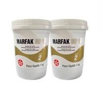Kit 02 Graxa Texaco Marfak Gma2 Multiplas Aplicações 2kg Texaco kit2-41400140