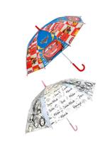 Kit 02 Guardas-Chuva Infantil Princess Carros 24222 11107 Kit 02 Guardas-Chuva Infantil Princess Carros 24222 11107