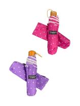 Kit 02 Guardas-Chuva Reforçado Voyagem Pink E Lilás 010R