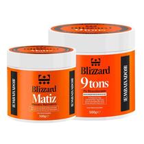 Kit 02 Itens - Platinado Masculino Blizzard Embaixador