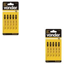 Kit 02 lamina p/ serra tico-tico vd 118a com 5 vonder Kit 02 lamina p/ serra tico-tico vd 118a com 5 vonder