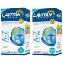 Kit 02 Lavitan Homem Cimed 60 Comprimidos Cada