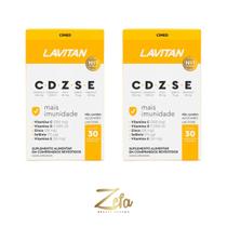 Kit 02 Lavitan Imunidade Cdzse 30 Comprimidos - Cimed Kit 02 Lavitan Imunidade Cdzse 30 Comprimidos - Cimed