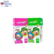 kit 02 Lavitan Infantil Sabores Tutti-Frutti Laranja - Cimed
