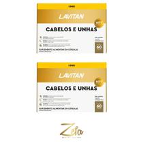 Kit 02 Lavitan Vitamina Cabelos E Unhas 60 Cápsulas - Cimed
