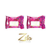 Kit 02 Lenço Demaquilante De Maquiagem Detox - Dapop