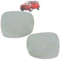 Kit 02 Lente Retrovisor Base Mobi 2017 Até 2024 Original