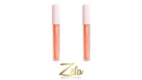 Kit 02 Lip Oil Hidratante Labial Pêssego 5,5ml - Dapop