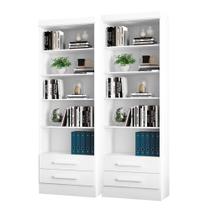 Kit 02 Livreiros Lakewood Branco