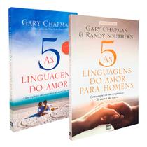 Kit 02 Livros As Cinco Linguagens do Amor + Homens Gary Chapman