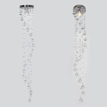 Kit 02 Lustres Modernos De Cristal Base 15cm De Diâmetro Kit 02 Lustres Modernos De Cristal Base 15cm De Diâmetro