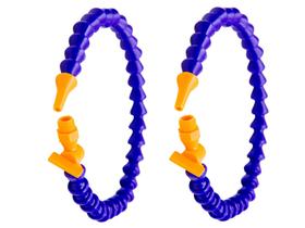 Kit 02 Mangueira Bico Flexível 3/8 500mm - Torno/fresa/cnc