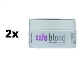 Kit 02 Máscaras Matizadora Safe Blond 250g Macpaul Kit 02 Máscaras Matizadora Safe Blond 250g Macpaul