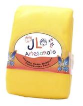 kit 02 Massas de Biscuit JL Artesanato Colorida ou Branca 90g kit 02 Massas de Biscuit JL Artesanato Colorida ou Branca 90g